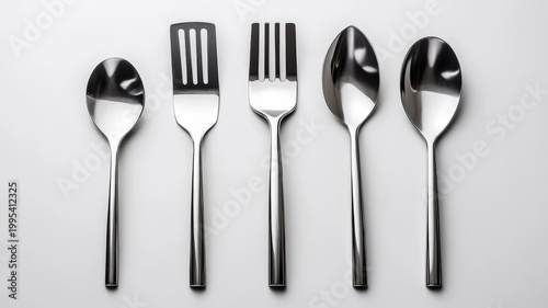 Four utensils forks and spoons a collection of four essential dining implements forks and spoons for your culinary needs