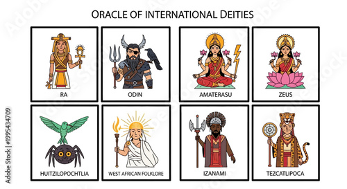 Diverse Pantheon: Gods and Goddesses from Around the World