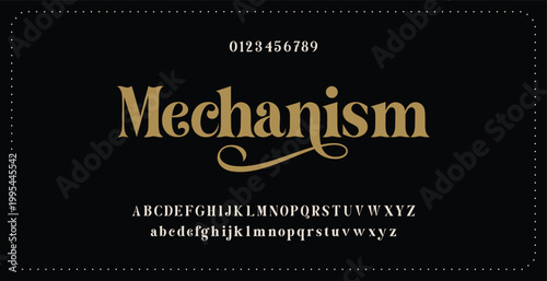 Fotografie modern calligraphy banner logo smooth beauty display the handwritten birefringen