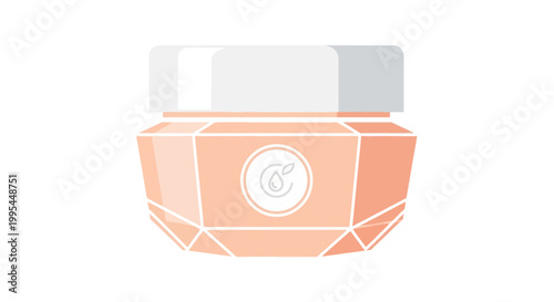 Luxury Cream Jar, Skincare Cosmetics, Beauty Product Packaging, Anti-aging Serum