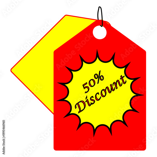 Shopping coupon symbol