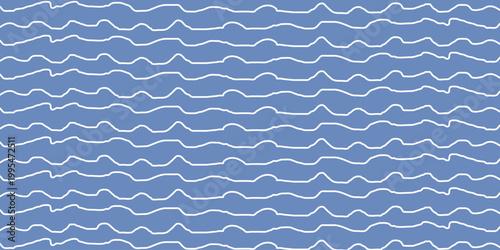 Hand drawn geometric seamless regular patterns, collection. Doodle, uneven artistic lines, straight and diagonal pinstripes, stripes, bars, streaks, waves. Check, plaid, striped square background