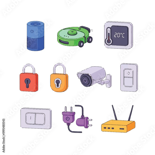 Smart home devices and gadgets 1.