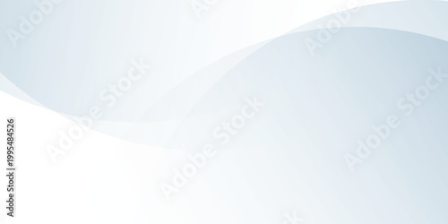 Obraz na plátně A soft, elegant abstract background featuring gentle blue and white flowing curves, creating a serene and modern design with a clean aesthetic