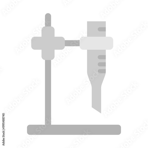 Burette Vector Flat Icon Design
