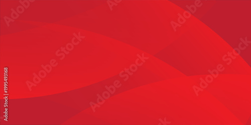 Abstract Red Wavy Background with Elegant Soft Curves