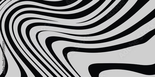 Weather Map Background. Abstract Seamless Pattern with Contour Lines Isolated on Black Bg. Geometric Linear Topographic Texture