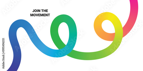 Abstract Backgrounds with Color Lines. Pattern Design with Gradient Graphic Shapes. Dynamic Waves. Modern Rainbow Ribbons