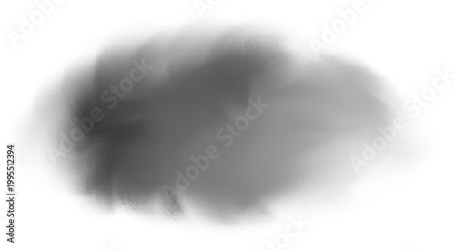黒いモヤモヤ　PNG、イラスト透過素材