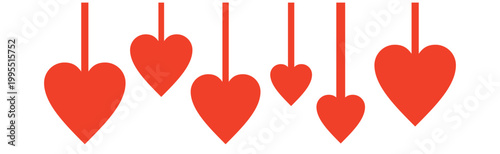 Heart icon set love favorite romantic symbols vector collection for ui and social media..