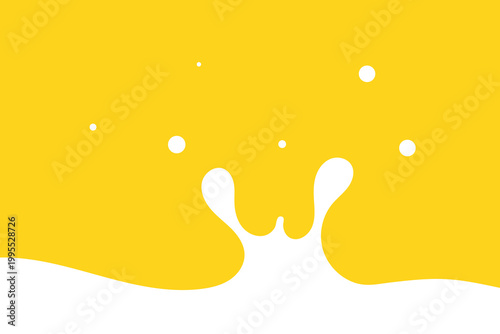 pure white milk water wave splash background