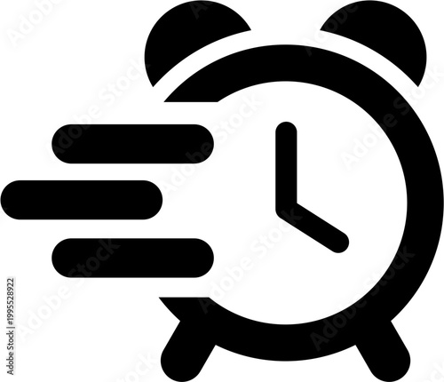 Alarm clock ringing fast