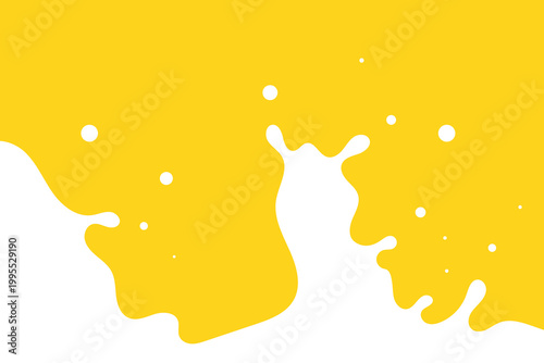 pure white milk water wave splash background