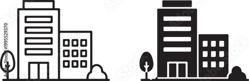 building, buildings, office, real estate, property, architecture, city, urban, infrastructure, commercial, business, construction, development, apartment, skyscraper, office building, property icon,