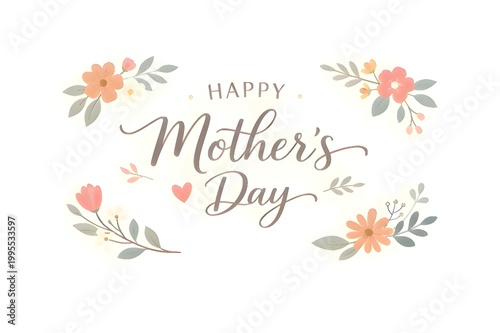 card with flowers