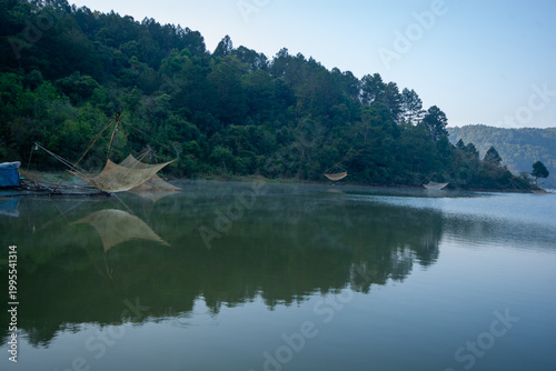 Obraz na plátně tuyen lam lake is a famous scenic spot in da lat
