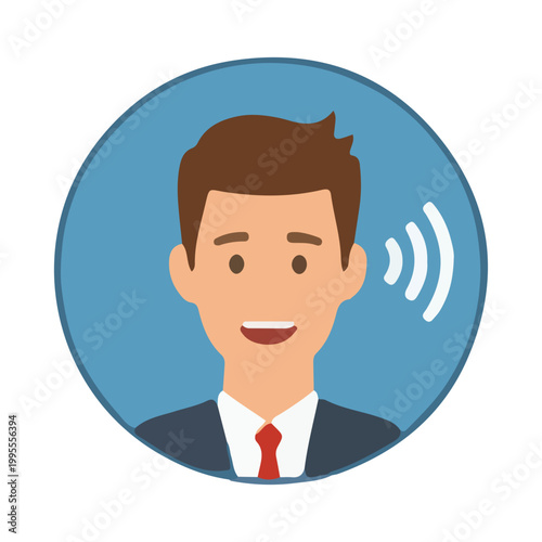 Businessman Giving Presentation