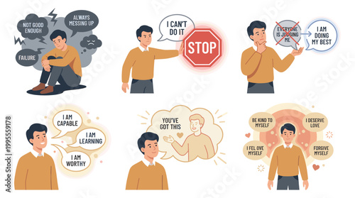 Person struggling with anxiety and stress, seeking mental health wellness and coping therapy for recovery.