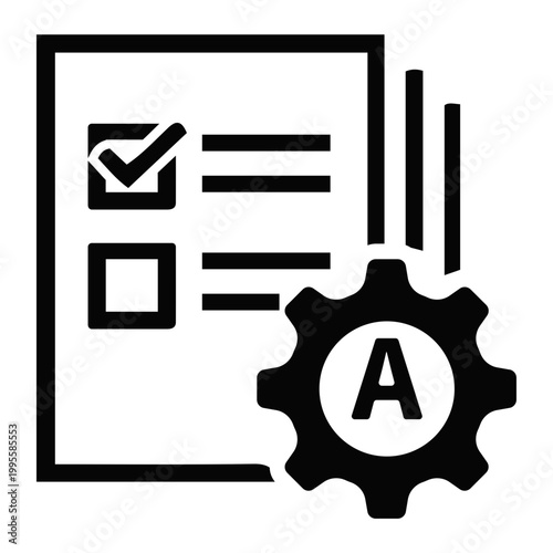 Automated Task Management and System Configuration Icon