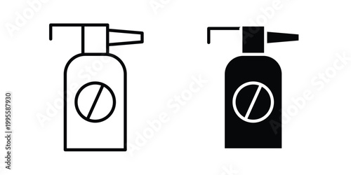 Insecticide icon - Vector design set