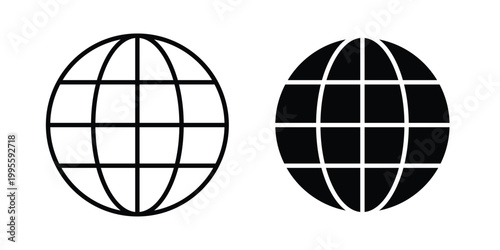 Network icon - Vector design set