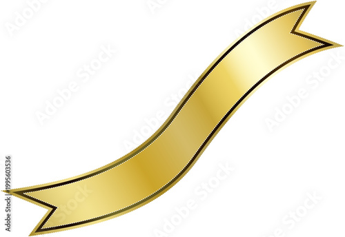 Golden ribbon