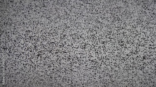 日本のレトロなテレビのスノーノイズ