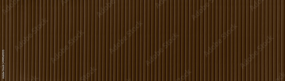 Fototapeta premium Metal roof brown corrugated iron sheet aluminium steel background wall panel tile construction siding building line pattern texture seamless architecture plate frame container floor backdrop