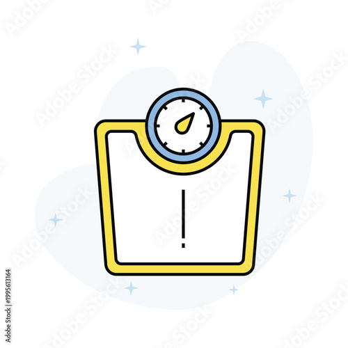 Fotografija Weight scale Vector Fill outline Icons Eps 10 File