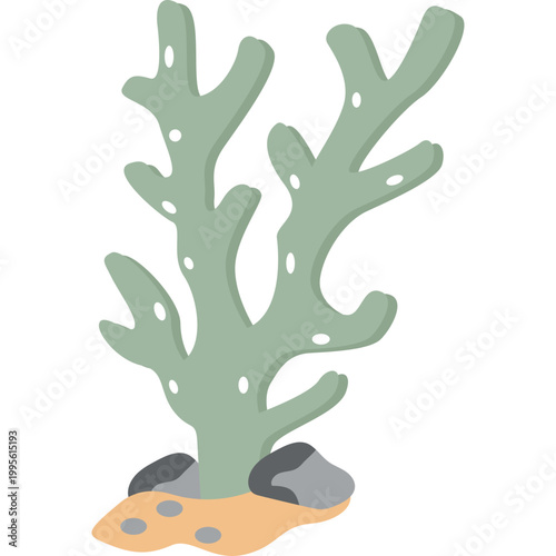 Sea ​​Coral Illustration