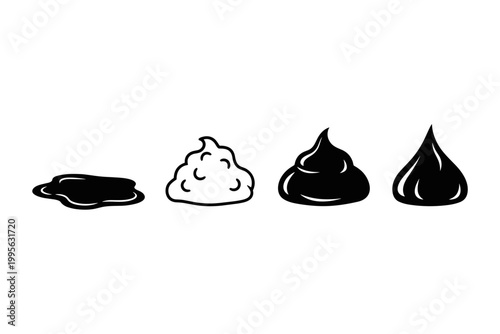 Poop Consistency Icons