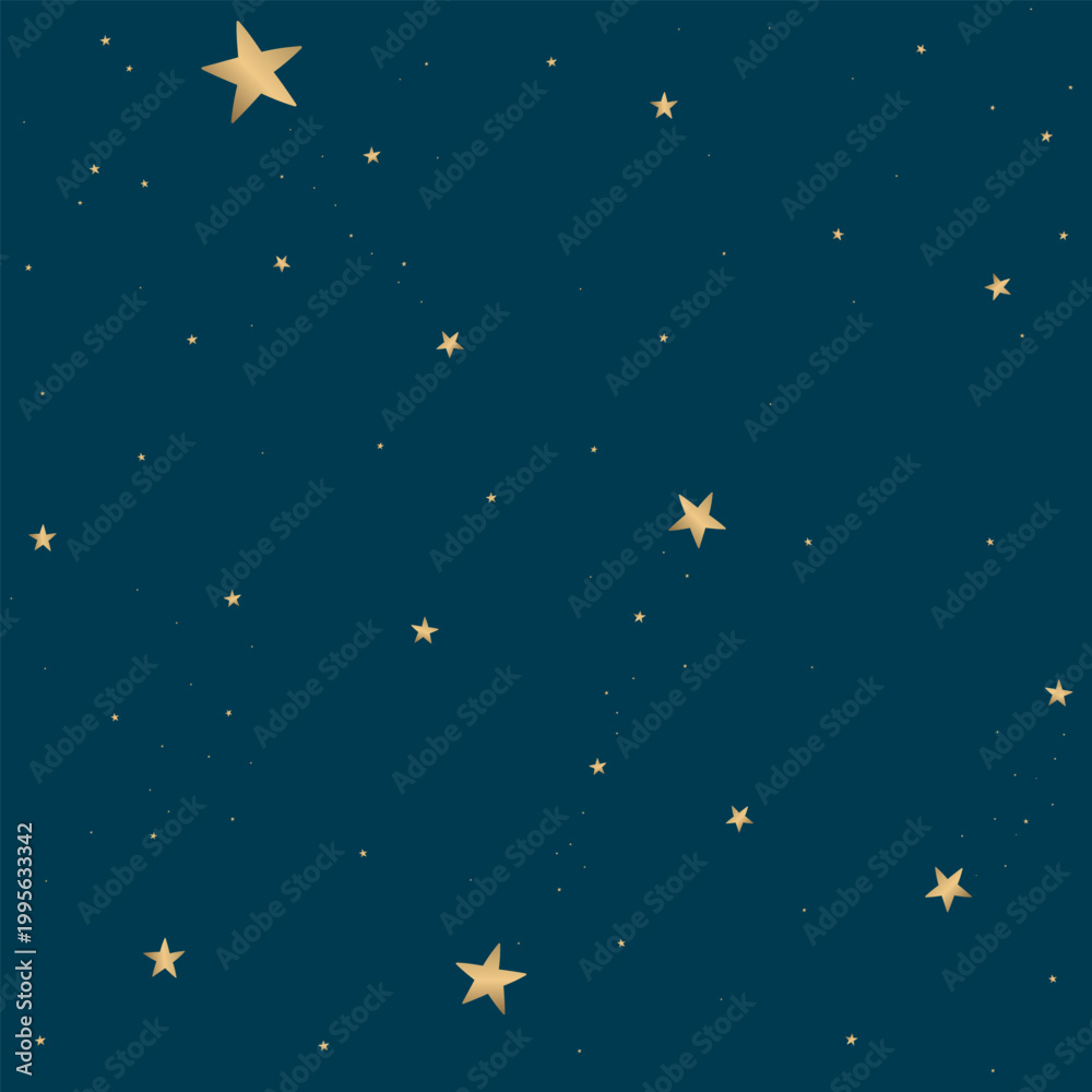 Fototapeta premium starry seamless background