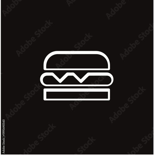 Menu (Hamburger): Three horizontal parallel lines of equal thickness.