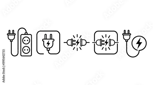 Electrical power supply and charging infrastructure a visual representation of energy transfer
