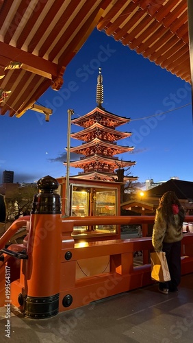 Night Walk Through Asakusa and Senso-ji Temple