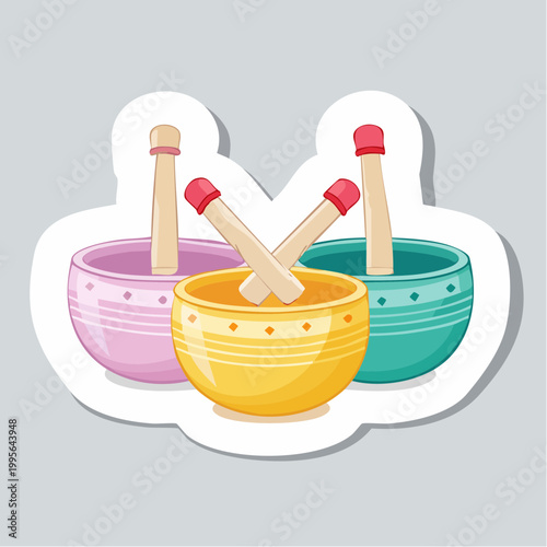 Tibetan Singing Bowls with Mallets