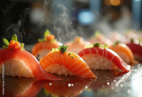 Exquisite Omakase Sushi Counter Experience at Iconic Tokyo-Style Restaurant Setting