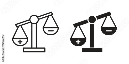 Moral icon in line design. editable stroke icon vector. EPS10