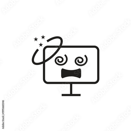 Network error 404 logo design