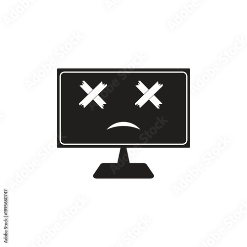 Network error 404 logo design