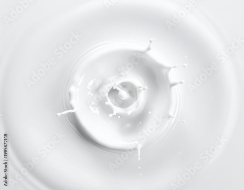 abstract milk background surface top view