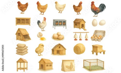 Chicken Farm Set