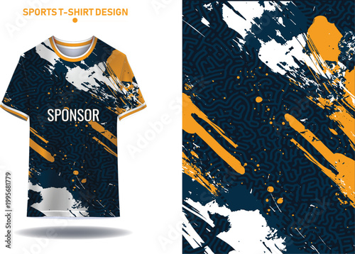 Soccer jersey design for sublimation
