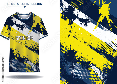 Soccer jersey design for sublimation
