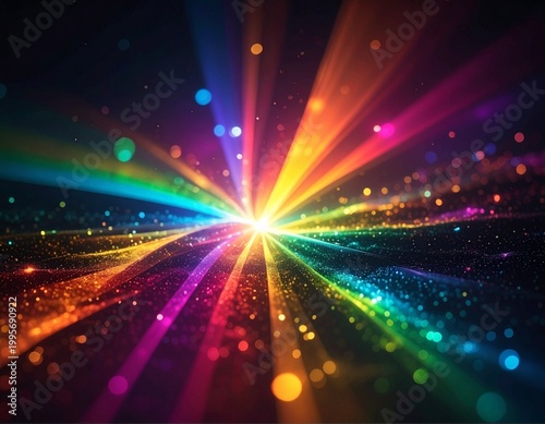 abstract colorful lights background