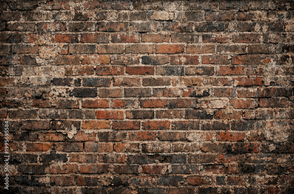 Fototapeta premium Grunge brick wall texture and background.