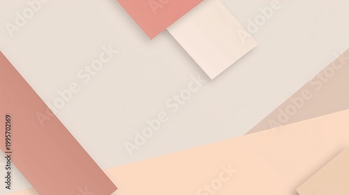 Minimalist Abstract Color Blocks Background Design Element