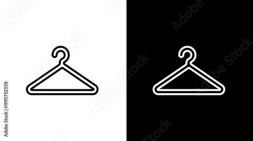 Hanger Icon Set Multiple Style Collection