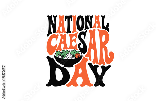 Obraz na płótnie National Caesar Day Vector Illustration, Roman Emperor Historical Celebration De