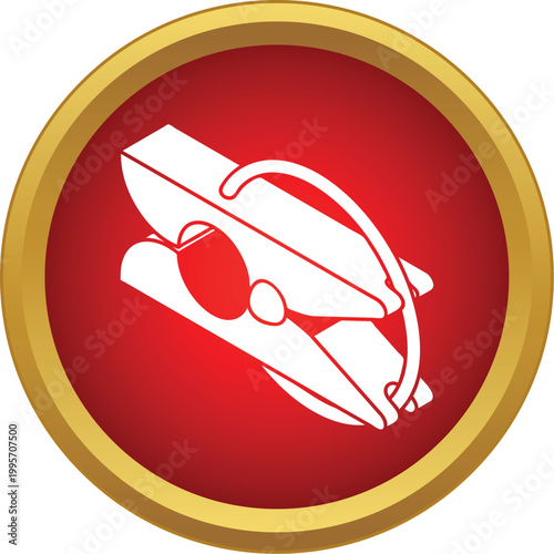 Laundry peg icon symbolizing household task and fastening